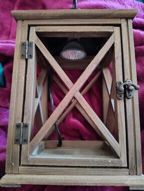 Wooden Rustic Plug In Candle Warmer